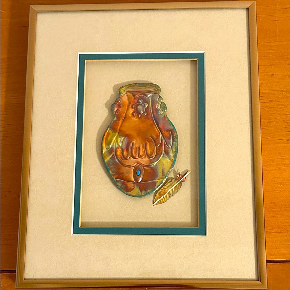 Cleo Teissedre Bronze Tooled art